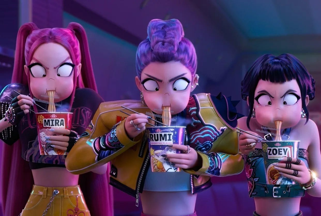 Kpop Demon Hunters” Korean food feast: From kimbap to ramyeon, but hold the  kimchi