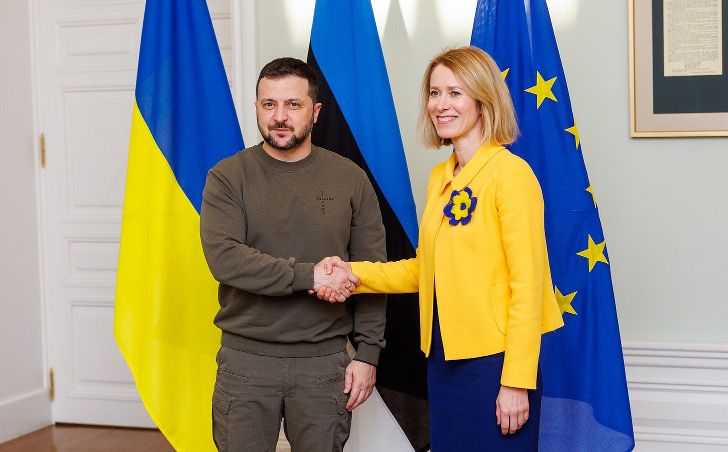 Watch again: Volodymyr Zelenskyy and Kaja Kallas give joint press  conference | News | ERR