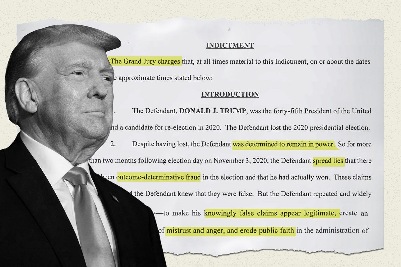 Trump indictment: The key revelations, groundbreaking strategies and  notable omissions - POLITICO
