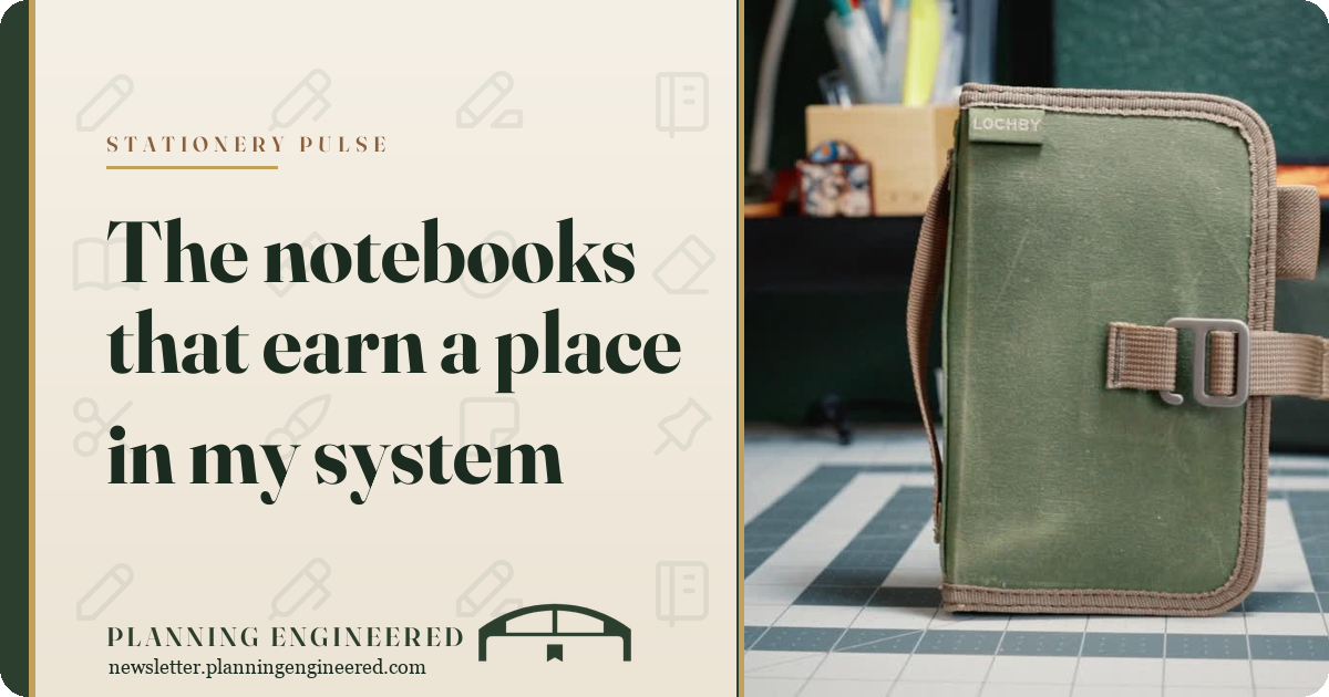 Stationery Pulse: The notebooks that earn a place in my system