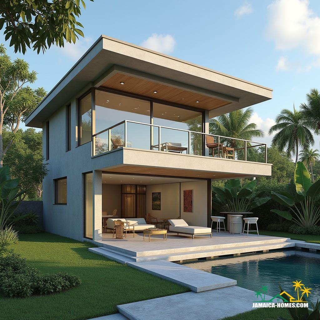 entry level modern real estate in jamaica caribbean