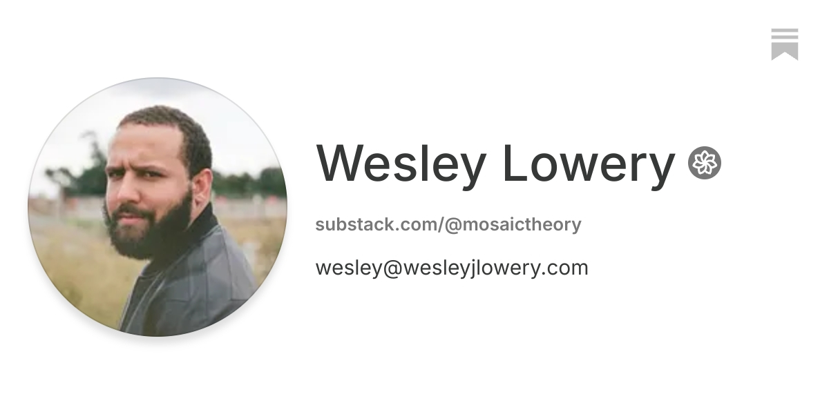 Wesley Lowery | Substack