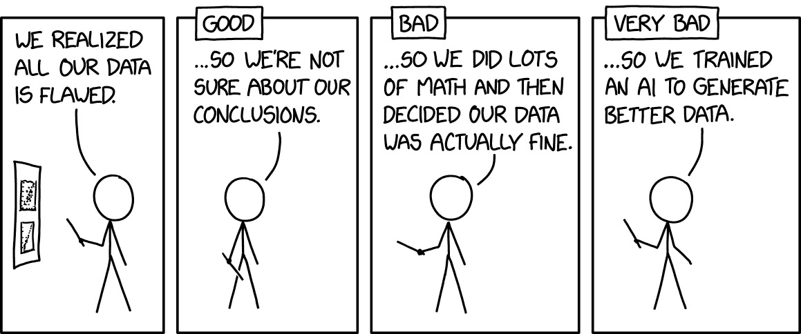 xkcd: Flawed Data
