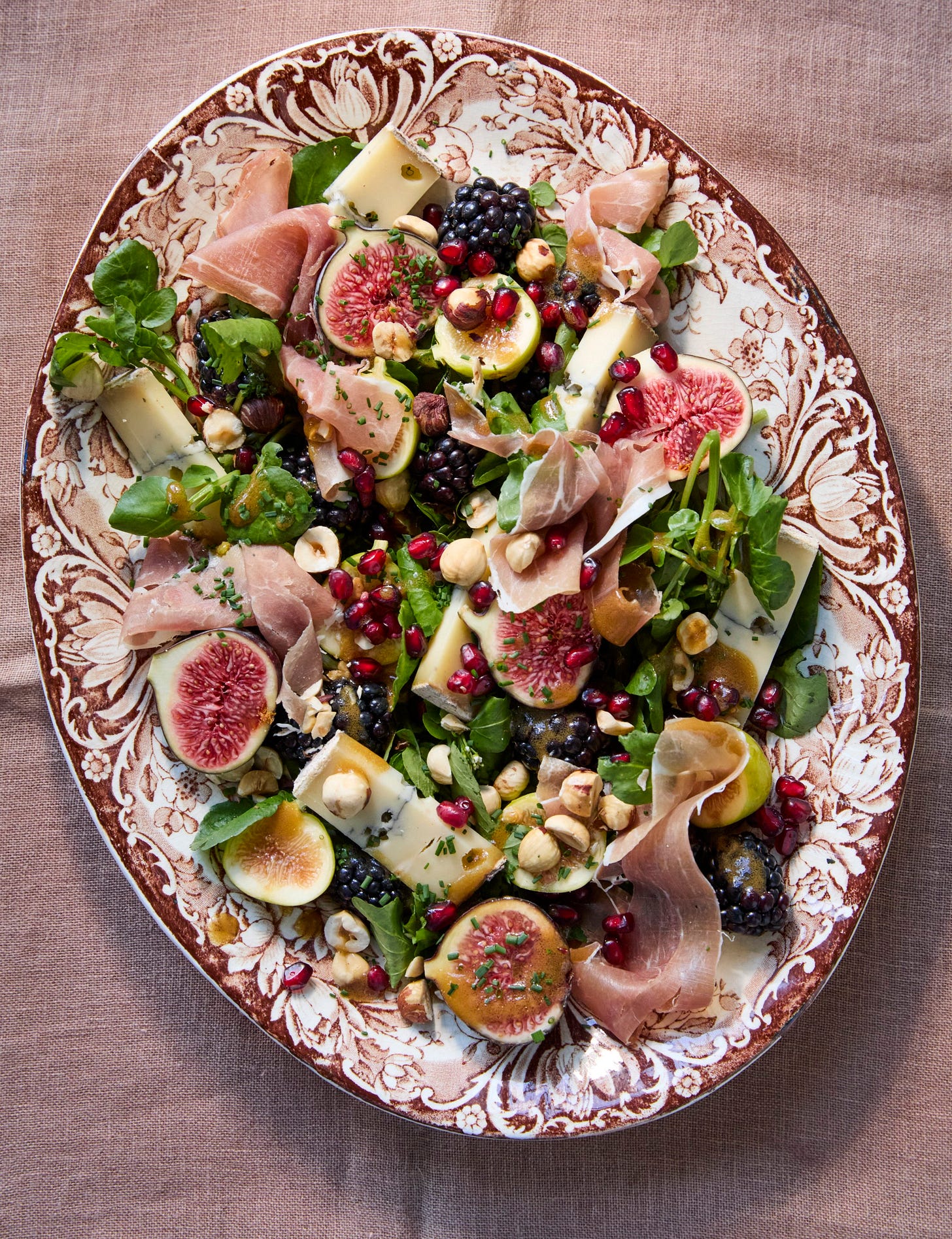Fig and morbier salad from Alexandra Stacey's new salad cookbook. Fig and morbier salad from Alexandra Stacey's new salad cookbook.