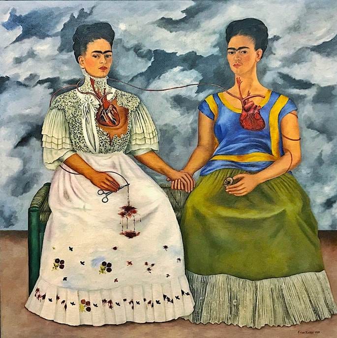 A painting of two women sitting on a chair

AI-generated content may be incorrect.