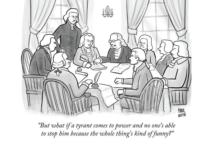 But What If A Tyrant Comes To Power And No One's by Paul Noth