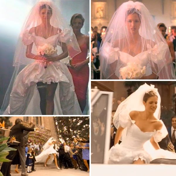 Guns And Roses November Rain Wedding Dress - Wedding Blog