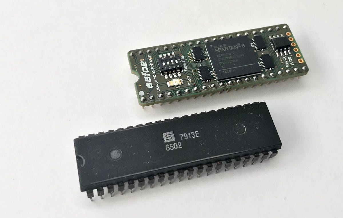 65F02 with original 6502 CPU