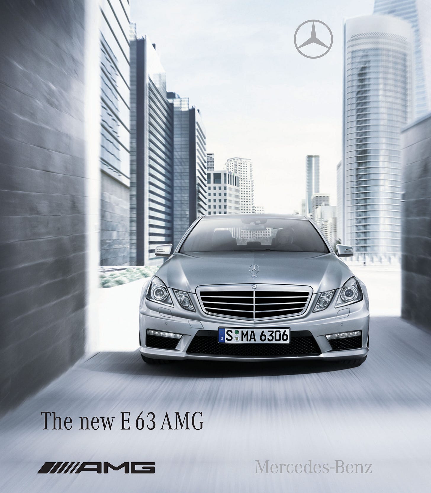 Mercedes AMG E63 W212 2009 brochure cover Mercedes AMG E63 W212 2009 brochure cover