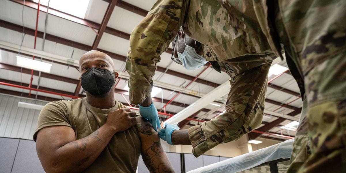 Biden officials scramble to escape blame for unlawful Pentagon order mandating mRNA for troops