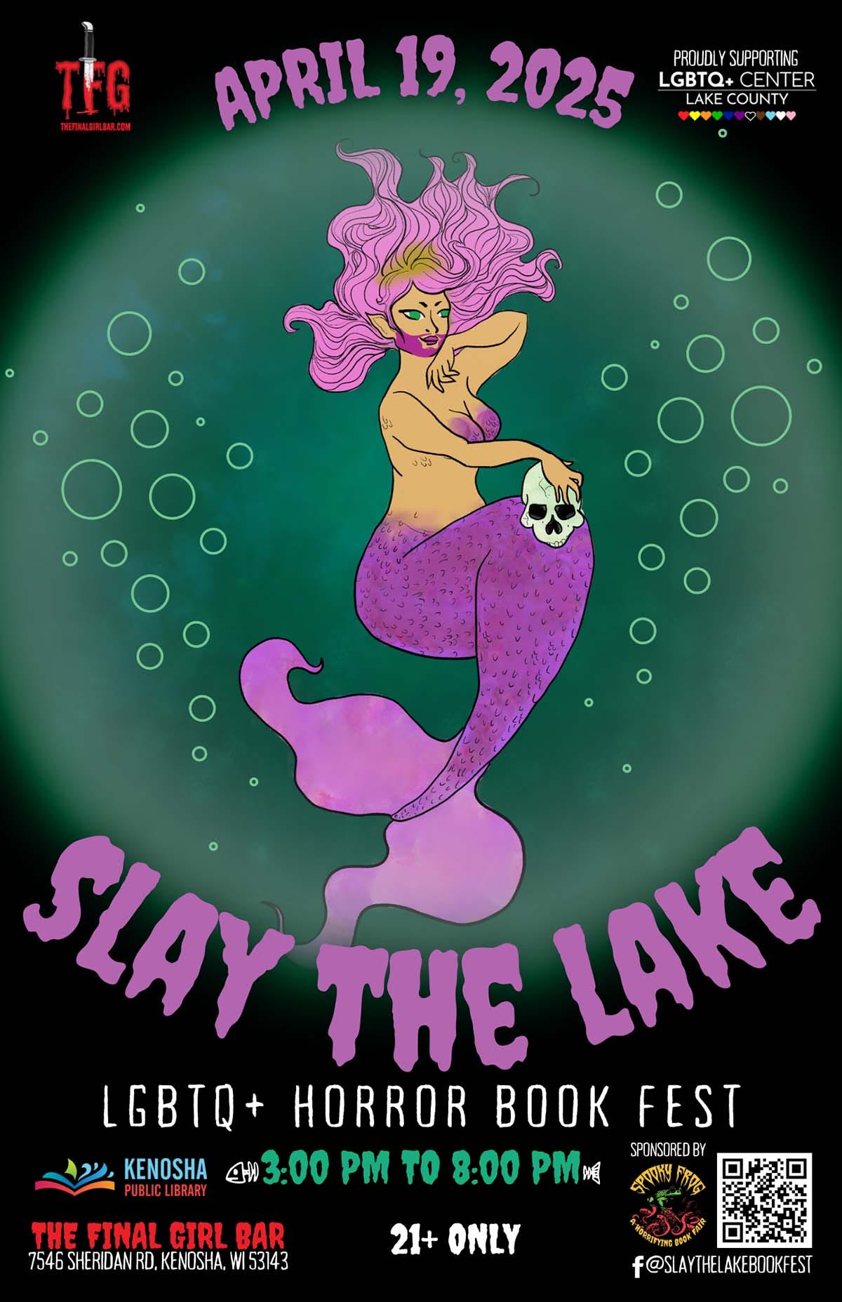 Slay the Lake LGBTQ+ Horror Book Fest