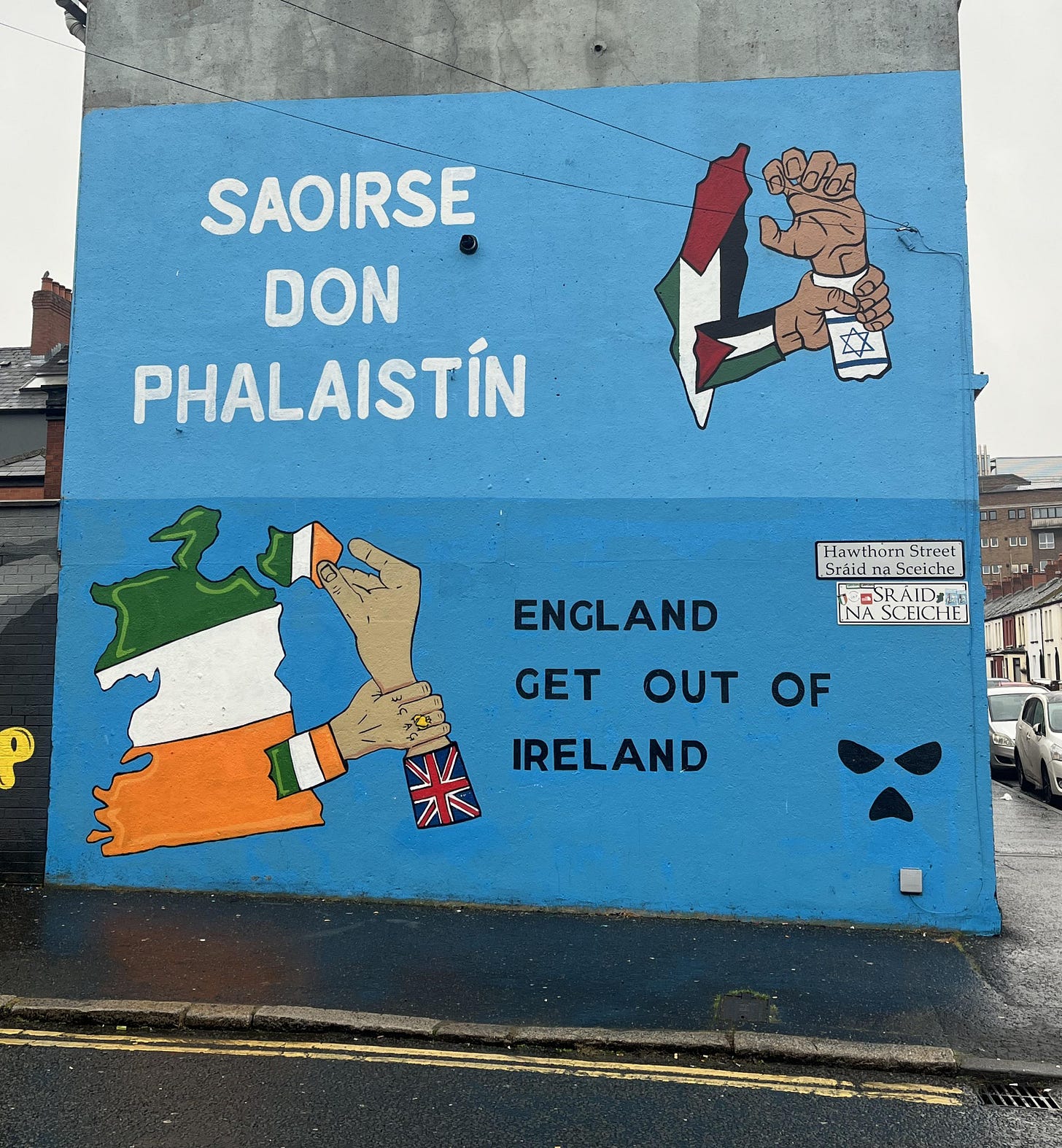 r/ireland - Kneecap Mural - Belfast