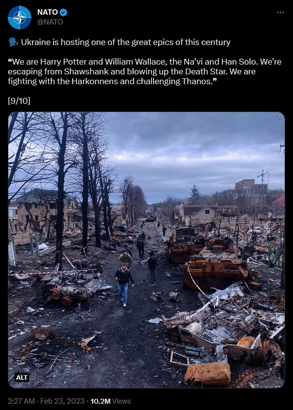 NATO shares the Russia-Ukraine war story of Pavlo Kazarin