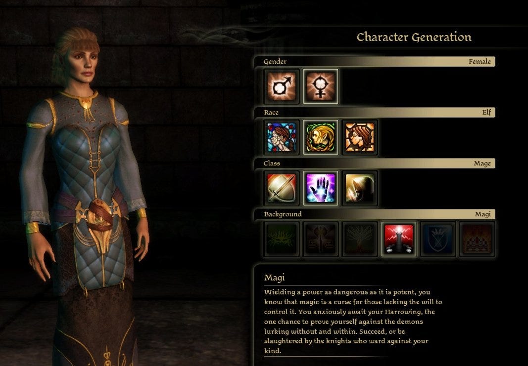 Dragon Age Origins Character Creator Dragon Age Origins Character Creator