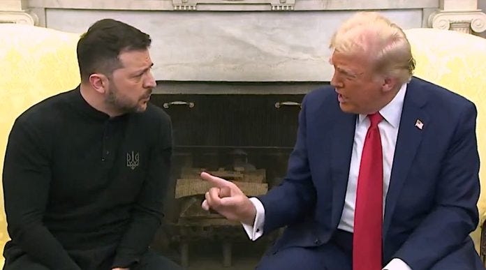zelensky trump i det hvite hus