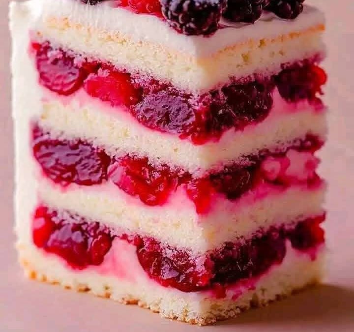 The Ultimate Triple Berry Summer Layer Cake