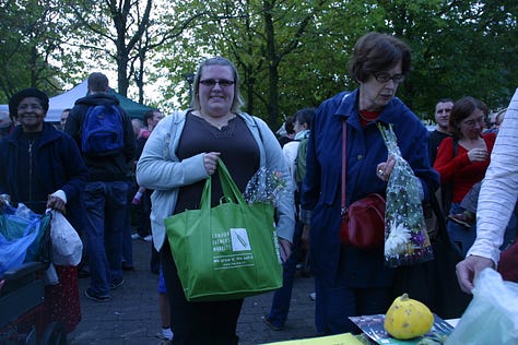 Opening day at Pimlico, Marylebone, Queens Park, Walthamstow, West Hampstead with Greg Wise and Phylida Law, and Parliament Hill farmers markets.