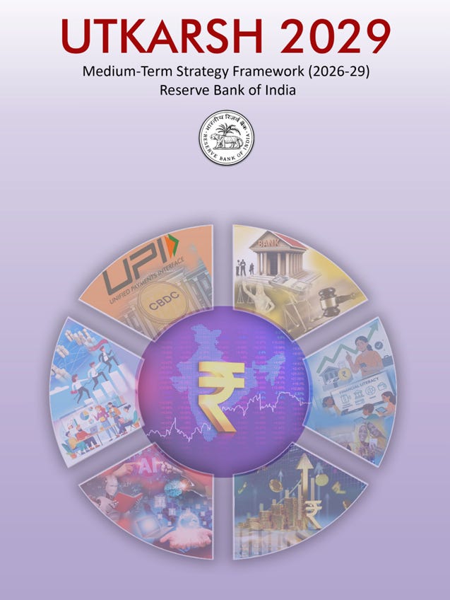 RBI's Utkarsh 2029, medium term strategy framework (2026-2029), focuses ...