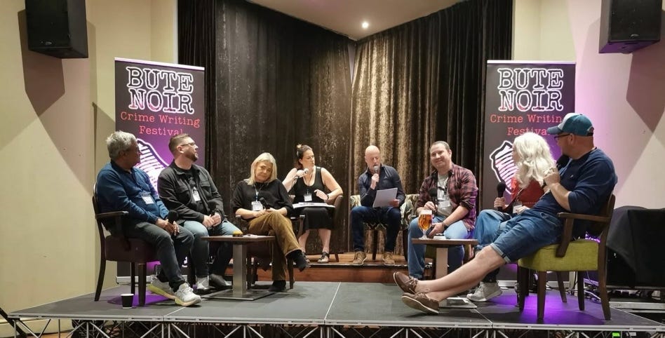 Bute Noir quiz panel Bute Noir quiz panel