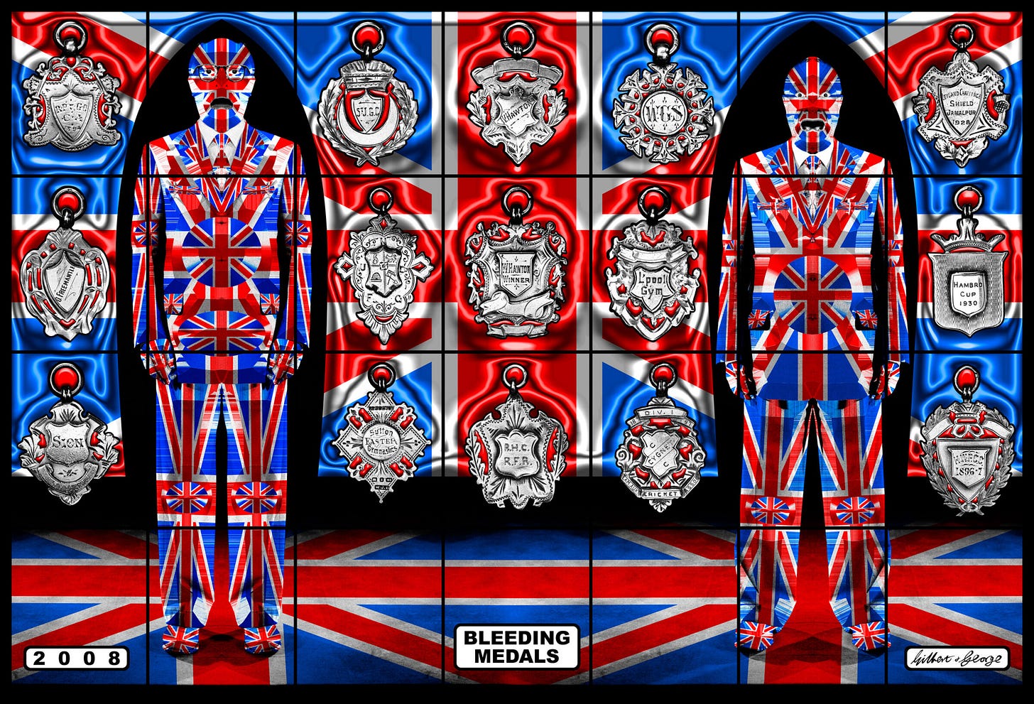 2008 BLEEDING MEDALS
