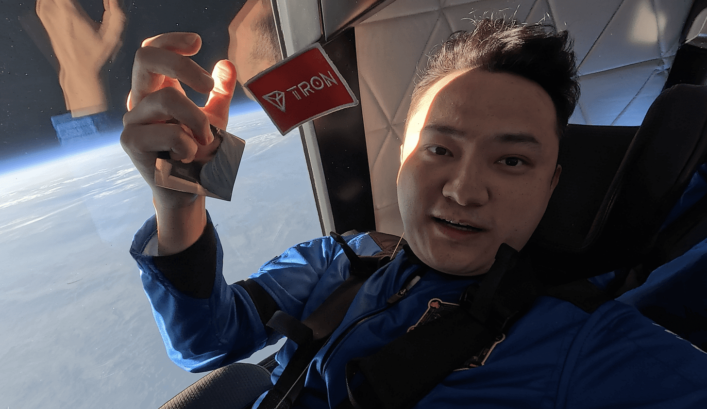 Justin Sun Comes Back to Earth After Blue Origin Flight With Cosmic Plans for Tron Justin Sun Comes Back to Earth After Blue Origin Flight With Cosmic Plans for Tron