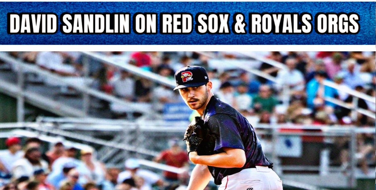 Red Sox pitching prospect David Sandlin looks back on his trade from the Royals | To the Show We Go Baseball Podcast