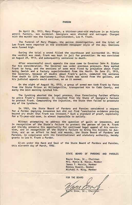 The 1986 "no-pardon pardon"