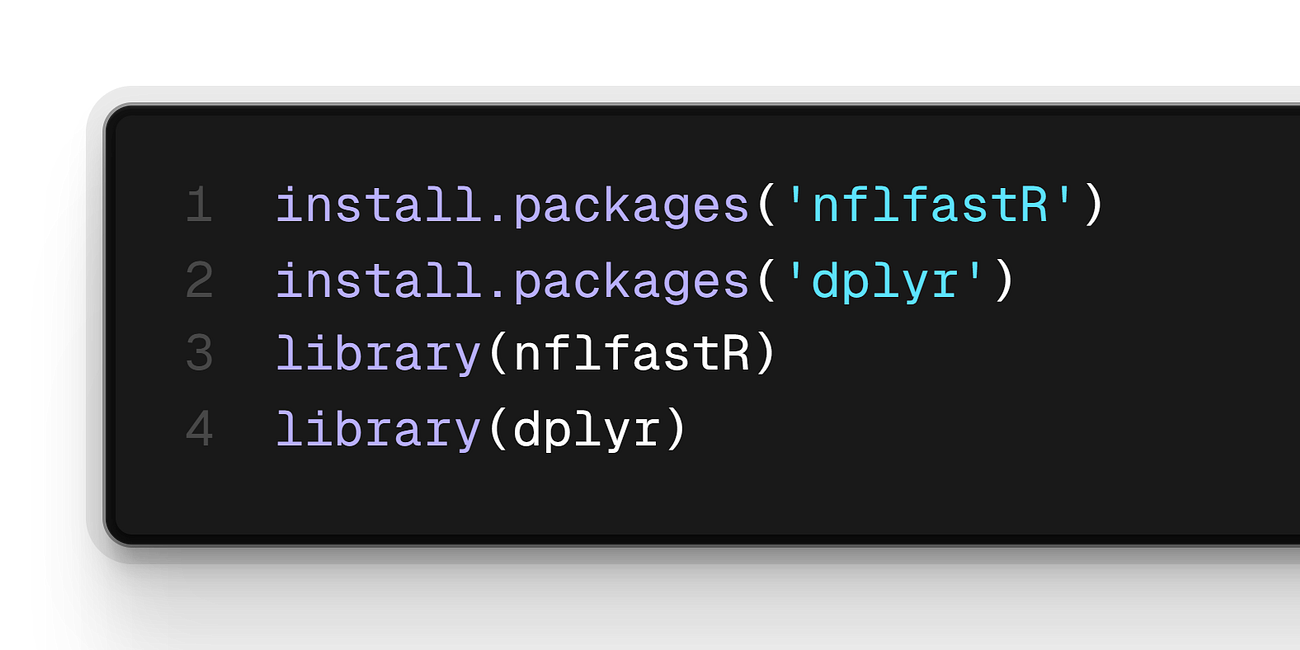 Tutorial: Navigating Through nflfastR Using SQL