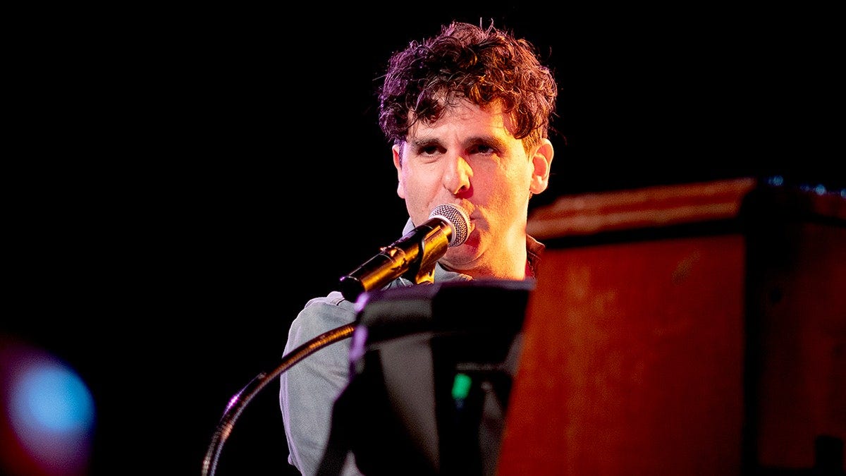 Low Cut Connie singer on stage