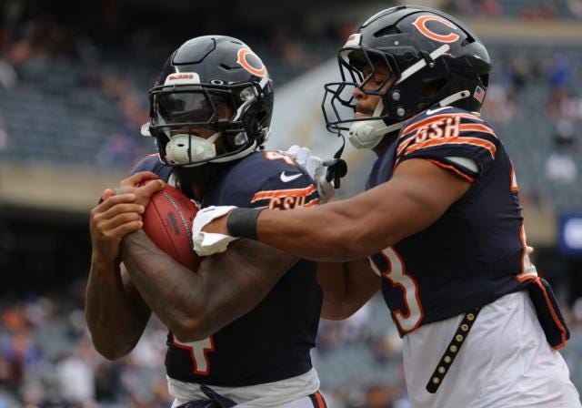 Column: Lightning and thunder could bode well for Bears' offense - Yahoo  Sports