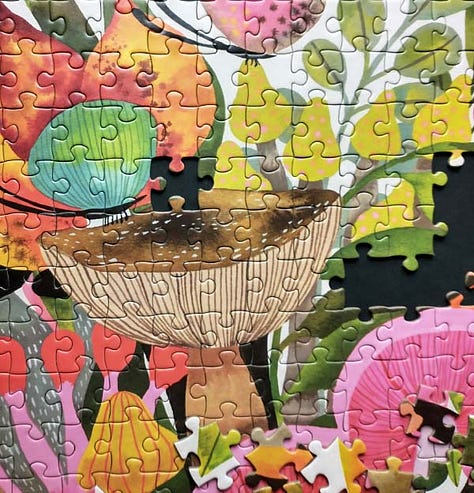 Genuine Fred Mushroom Toomuchery Jigsaw Puzzle