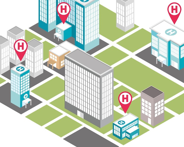 Hospital Map Images - Free Download on Freepik