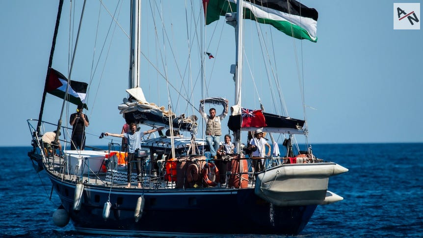 Freedom Flotilla aid mission bound for Gaza Strip sets sail with Greta  Thunberg on board - ABC News