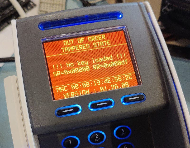 Payment Terminal Rooted in 30 Seconds