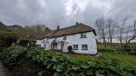 The Teign Valley area