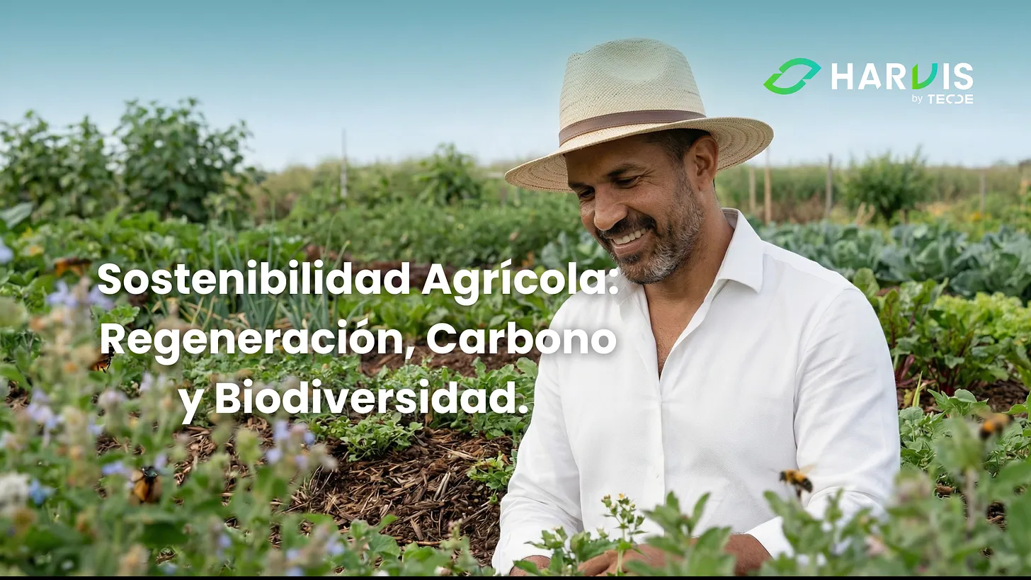 Sostenibilidad Agrícola: Regeneración, Carbono y Biodiversidad.