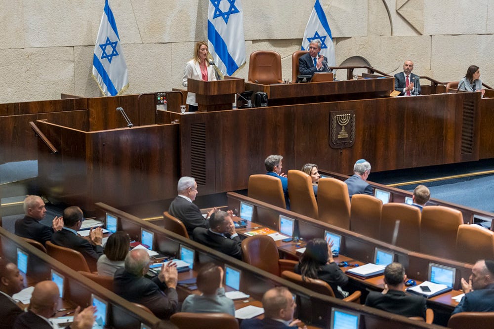President Metsola addresses the Israeli Parliament, the Knesset | The  President | European Parliament