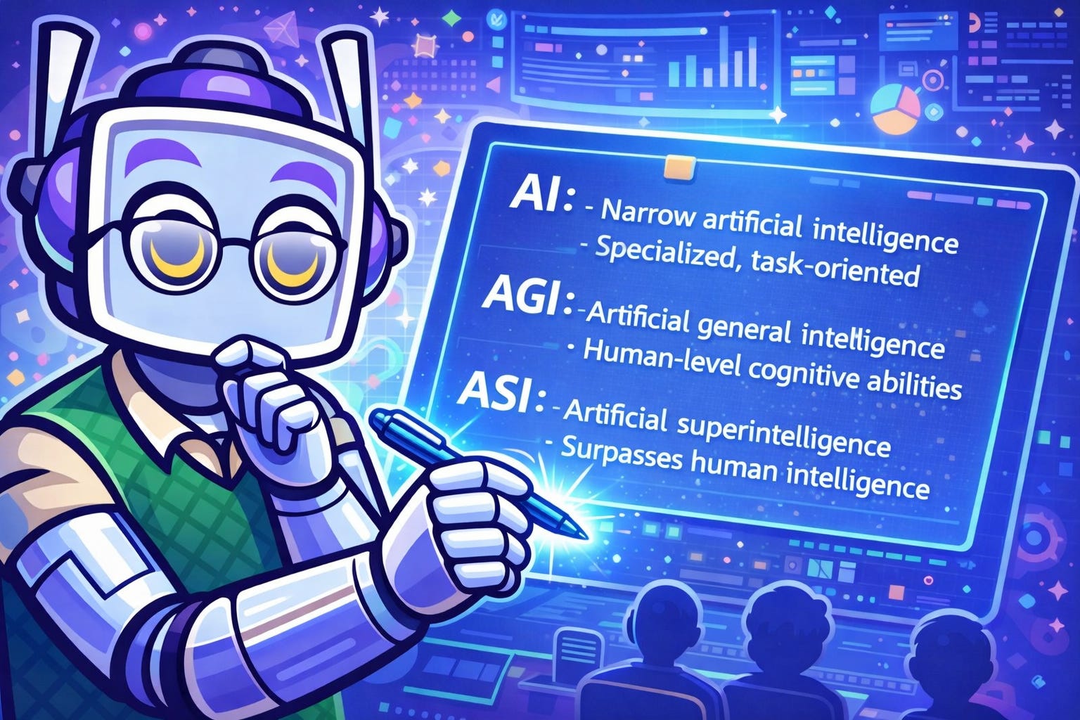 AI, AGI, ASI: What's the Difference? - NeuralBuddies