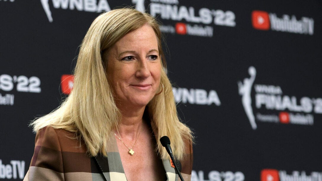 WNBA Commissioner Cathy Engelbert on the League's Big Year - Puck WNBA Commissioner Cathy Engelbert on the League's Big Year - Puck