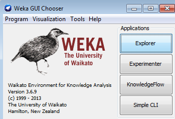 weka gui chooser machine learning weka gui chooser machine learning