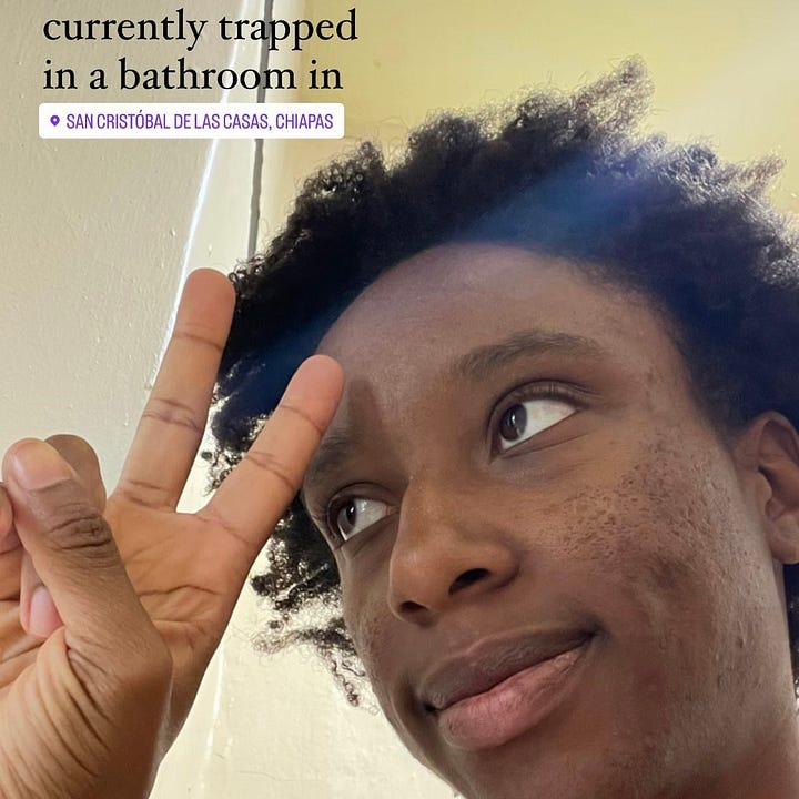 Black woman looking off into distance