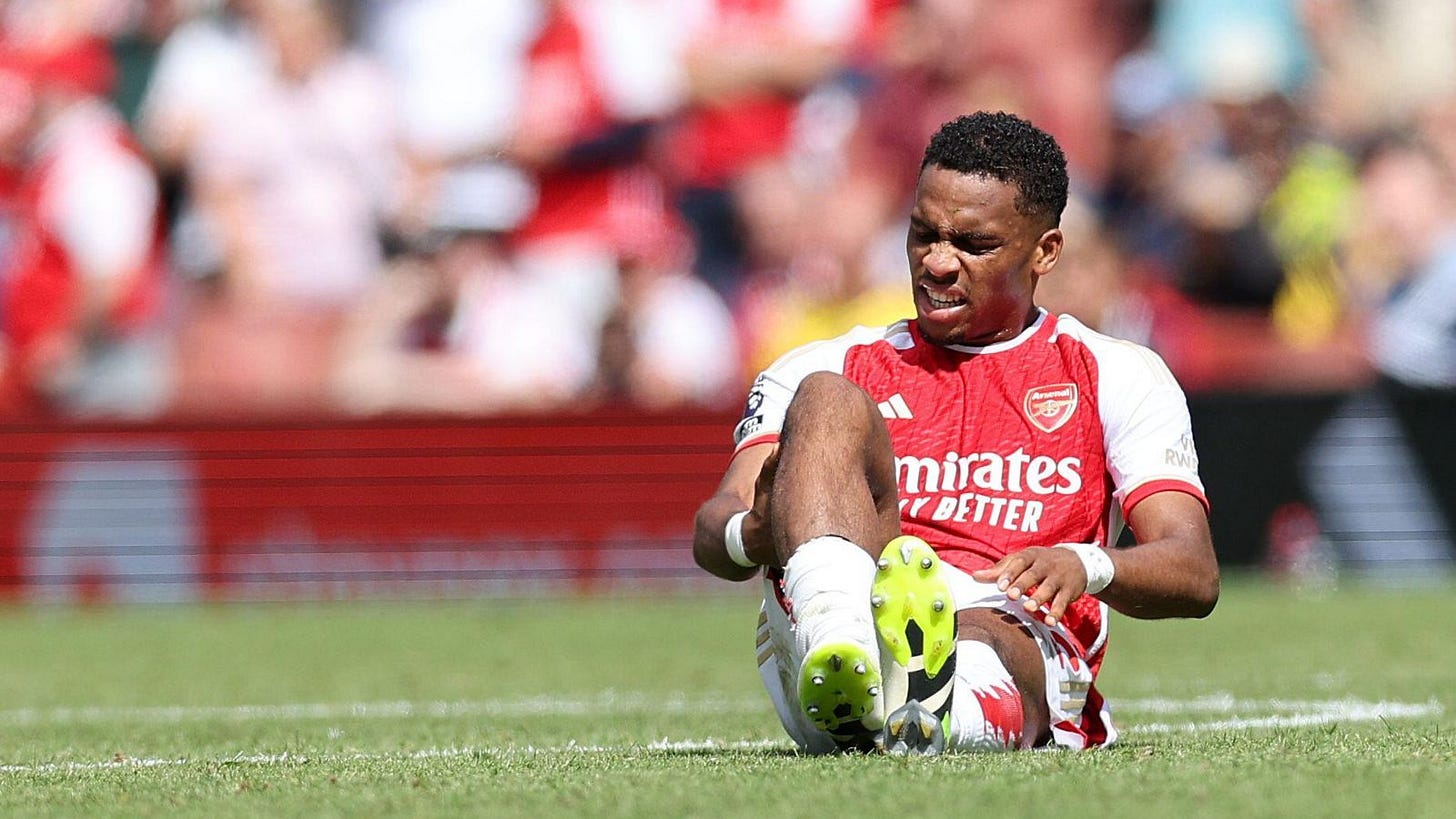 Arsenal defender out for 'months' after suffering 'serious knee injury' in blow to Arteta's plans Arsenal defender out for 'months' after suffering 'serious knee injury' in blow to Arteta's plans