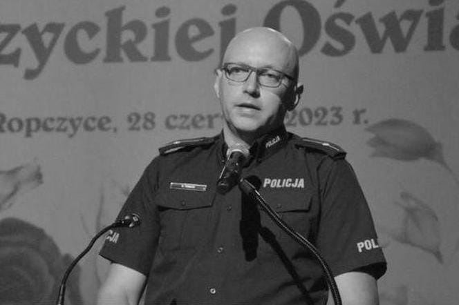 The aspirant Wojciech Tobias is dead. Helpful and kind The aspirant Wojciech Tobias is dead. Helpful and kind