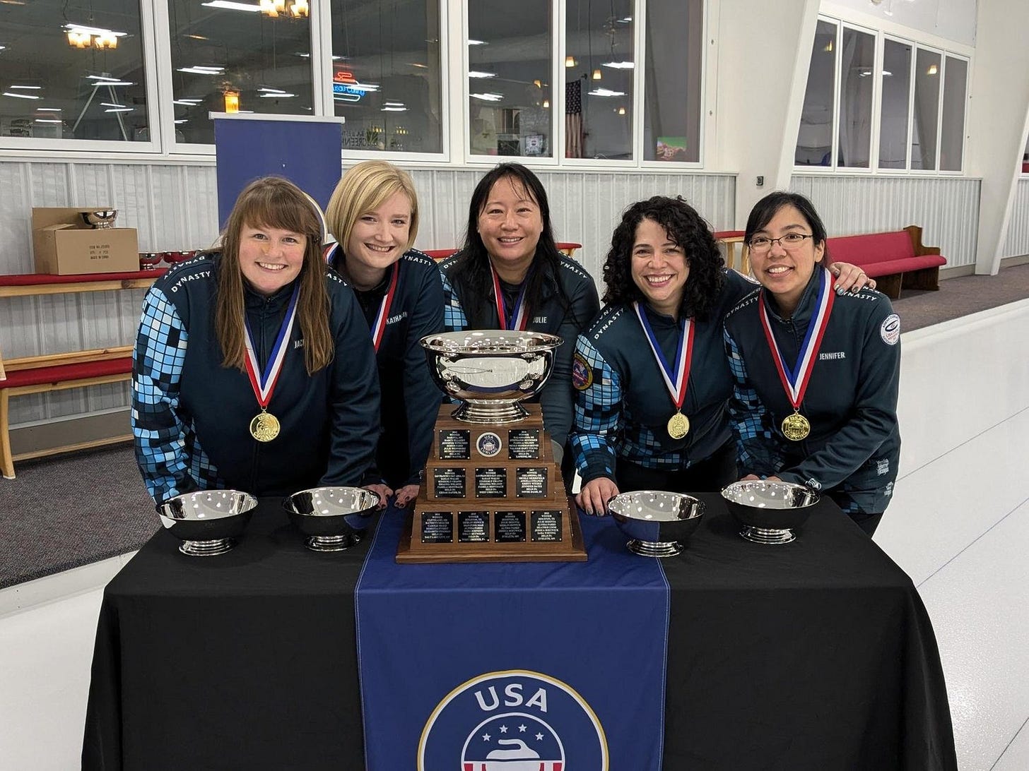 ASIS, SPANGLER CAPTURE ARENA CLUB NATIONALS TITLES — USA CURLING