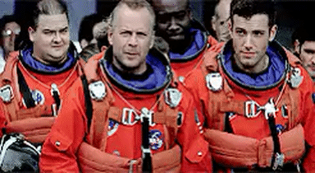 Moviegifs my gifs movie gifs Michael Bay Liv Tyler Billy Bob Thornton Ben Affleck trending discover-bruce willis armageddon GIF