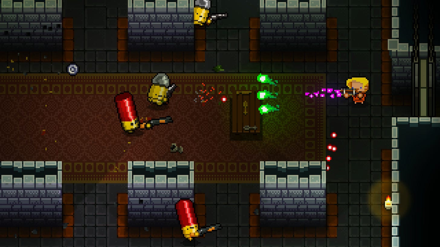 Enter the Gungeon - Balas, armas e trocadilhos