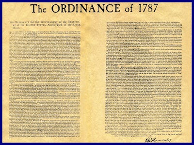 VIRTUAL DISPLAYS: THE NORTHWEST ORDINANCE
