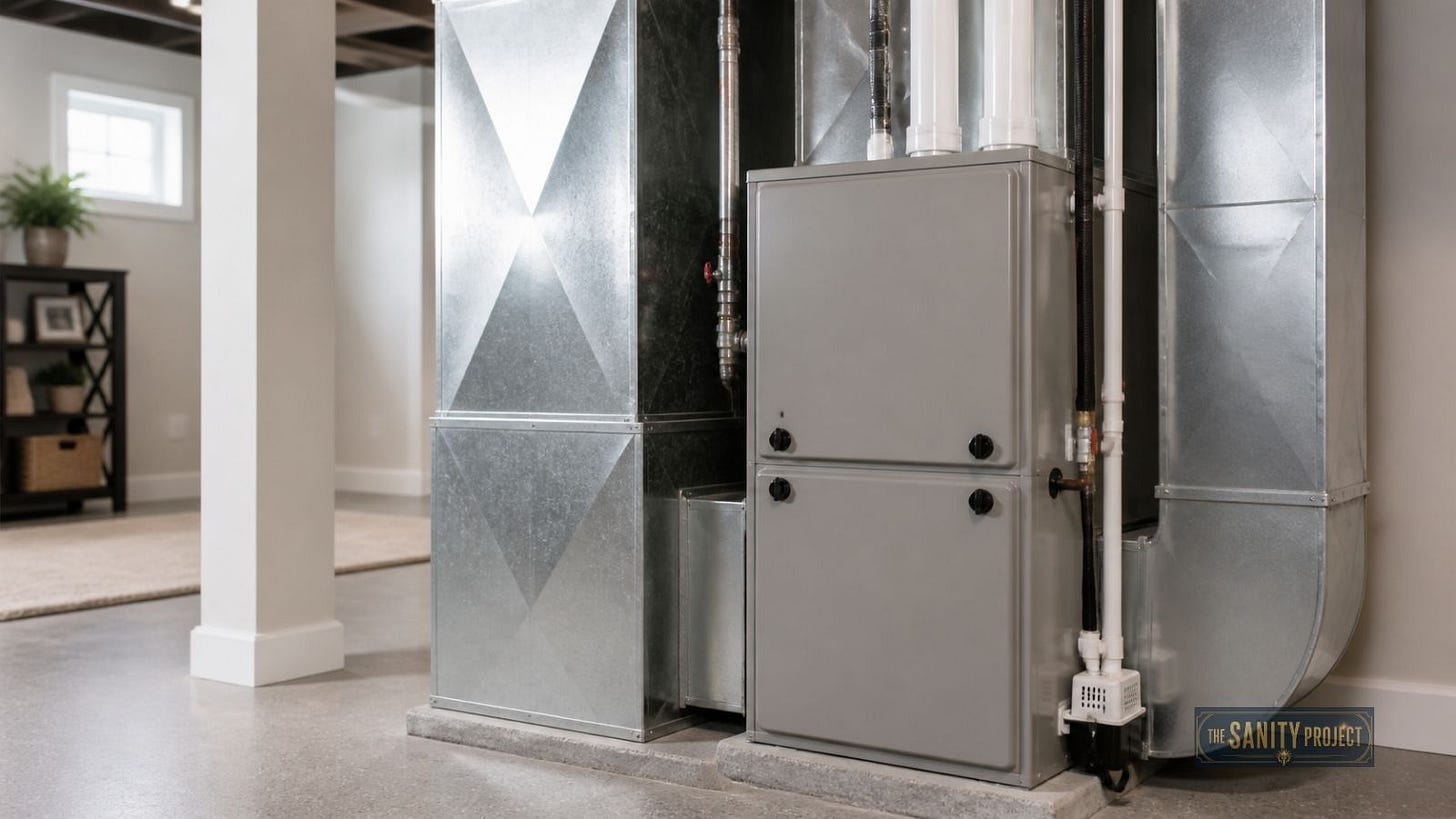 Canadian furnace brands installed in a home mechanical room Canadian furnace brands installed in a home mechanical room