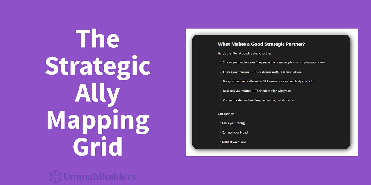 Partner or Perish - Why Strategic Alliances Are the Multiplier of Every Vision