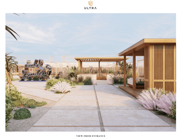 Ultra Padel Miami entrance